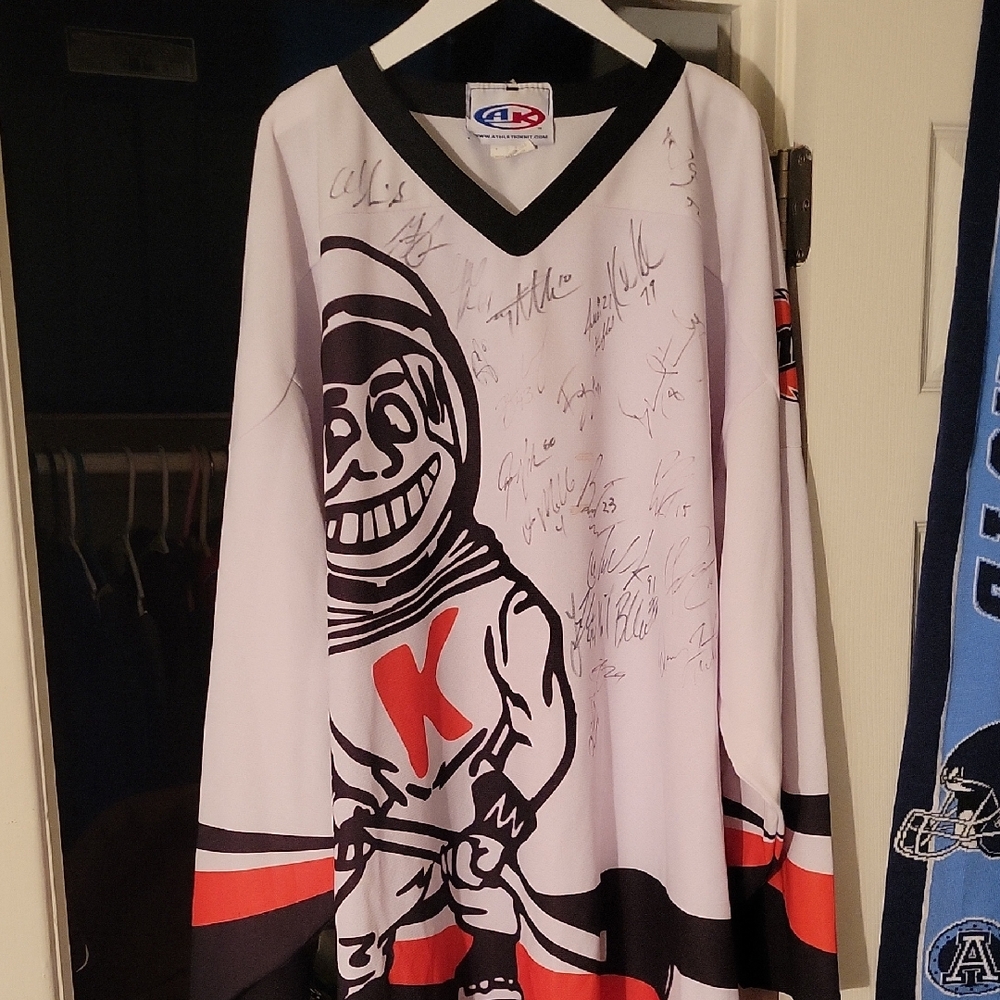White Ft Wanye Komets Jersey